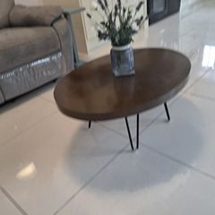 Small Oval Coffee Table