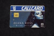 Vintage Telecom Eireann Callcard - Diana Ross Limited Edition - 1993