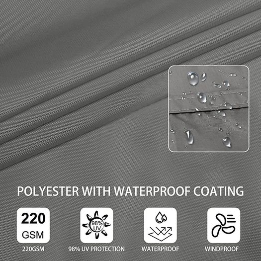 DISCOUNT CODE IN DESCRIPTION Rectangular Waterproof Garden Sun Sail Outdoor Patio Party Sunscreen Awning Canopy 98% UV Block With Rope