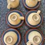 Denby juice - 6 cups and 5 saucers Image 3