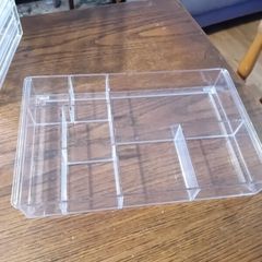 Acrylic make up storage trays x 4