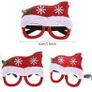 Christmas Glasses to Wear, 6 Pieces Christmas Glitter Party Glasses Fancy Dress Costume Decoration for Kids Adults (FREE POSTAGE) Image 5