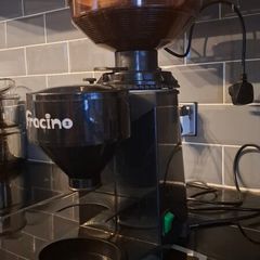 Fracino industrial coffee grinder