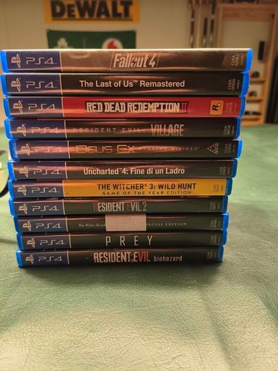 PS4 & 11 games