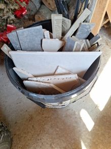 broken tiles