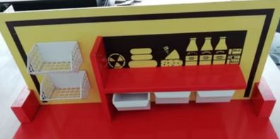 1970s Retro Toy Grocery Shop by OKWA