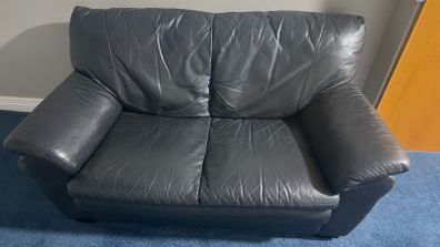 Leather sofa free delivery