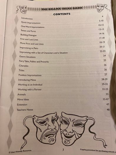 The Drama Ideas Bank