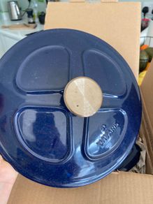 Enamelled Cast Iron Dutch Oven for Bread Baking