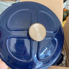 Enamelled Cast Iron Dutch Oven for Bread Baking