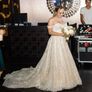 Beautiful Princess Wedding Dress - Lace Corset & Full Sparkling Tulle Skirt Image 4