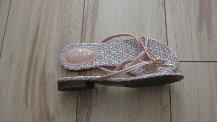 Kate Spade New York Mystic ladies sandals beige/mink/pink size uk 7.5/EU 40/US 9.5
