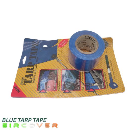 Tarp tape small  W5cm / L10m  (2" x 35') Blue