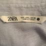 Zara long sleeve light blue blouse. Size L Image 5