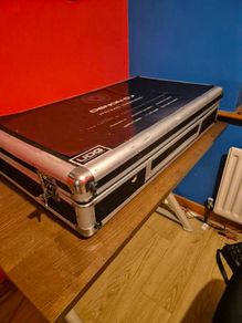 denon prime with decksaver and case