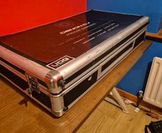 denon prime with decksaver and case