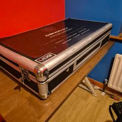 denon prime with decksaver and case