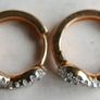 Gold Plated Hyperbola Earrings Image 10