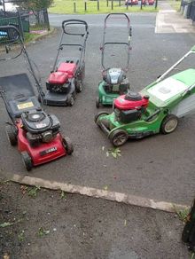 4 lawnmowers for repair