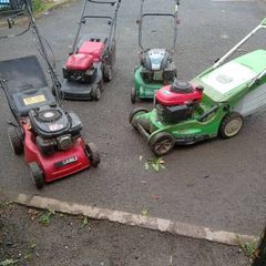 4 lawnmowers for repair