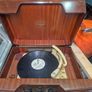 antique record player Image 3