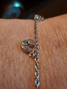 ladies silver bracelet
