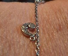 ladies silver bracelet
