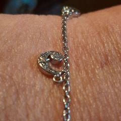 ladies silver bracelet