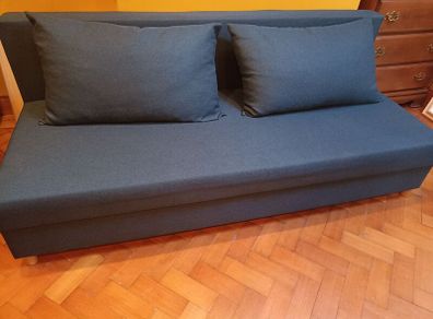 Blue Sofa couch bed
