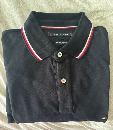 Tommy Hilfiger Organic Cotton Polo  L