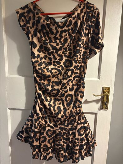 New leopard print dress