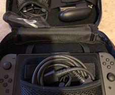Nintendo Switch Console with accessories and carry case