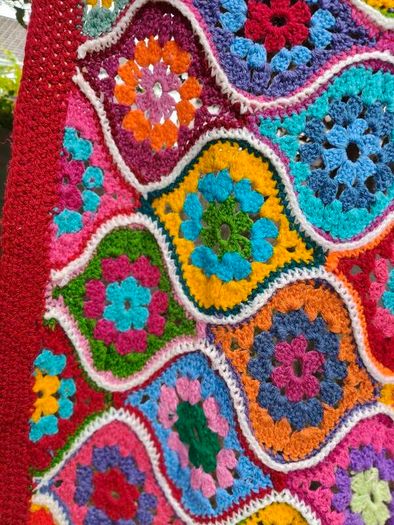 Vintage Crochet Blanket