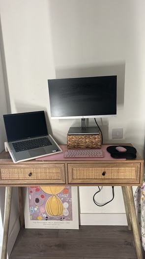 Rattan Console Table
