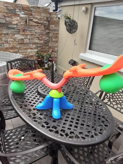Kids seesaw only used a couple of times
