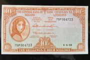 10 Shillings Lady Lavery 1968 Banknote