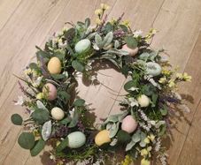 Easter Egg wreath