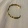 Bangle - Gold Plated - Stainless Steel Cubic Zirconia Image 2