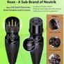 Gold-Plated Neutrik REAN Connector, Kevlar-Reinforced Nylon Braided Microphone Cable, Noiseless Balanced XLR Male to Female Mic Lead for Shure Image 2