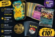 Pokemon Mini Tin Bundle - 50 Cards + EX Card + Extras