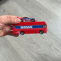 hot wheels Nissan team transport
