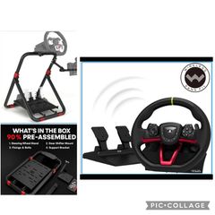 Gaming Wheel PlayStation New