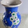 Studio Gleased Blue A N White Pottery Vase. Image 3