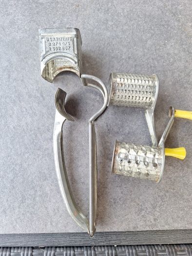 1960's cheese grater , still works very well.