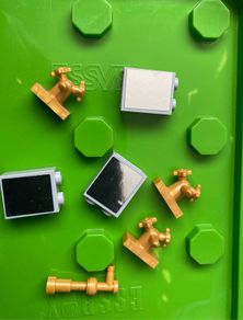 lego Taps and mirror bricks