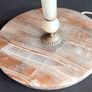 Beautiful marble onyx heavy floor lamp Image 2