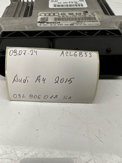 AUDI A4 B8 2.0 TDI ECU Engine Control Unit 03L906018SK 2015 Automatic A2l6b5s