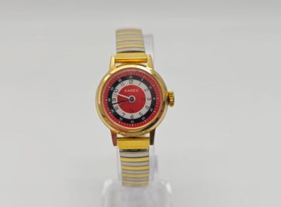 Vintage Rare Collectable Children Mechanical Wind up  Watch Karex for learning the time