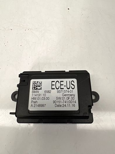 BMW F36 4 Series 2016 F15 F16 F30 F31 Control Unit Controller Touch 9371374 a2l4b44s