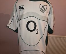 IRFU 2007/09 Ireland Away Jersey - XL size
